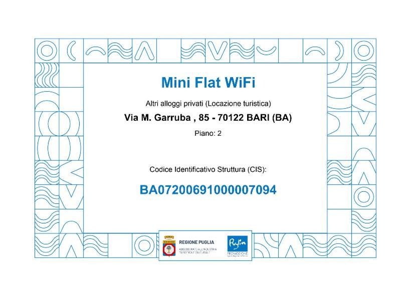 Ferienwohnung Mini Flat WiFi Bari Exterior foto